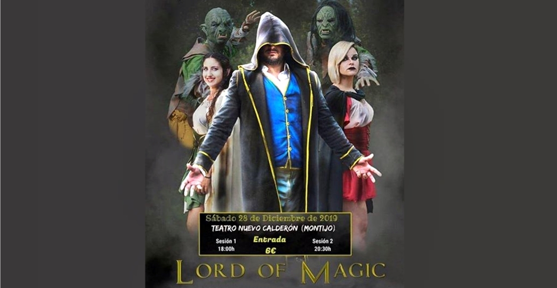 El gran espectáculo de magia &#39;Lord of magic&#39; llega a Montijo