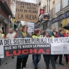 Los incansables pensionistas continúan luchando por unas pensiones dignas para todos