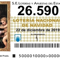 El 26.590 es el Gordo del Sorteo de Navidad 2019