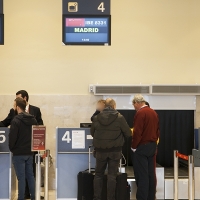 Nuevo retraso en el vuelo Madrid-Badajoz