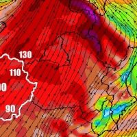 Elsa comienza a entrar en Extremadura ¿Cuándo será su momento más álgido?