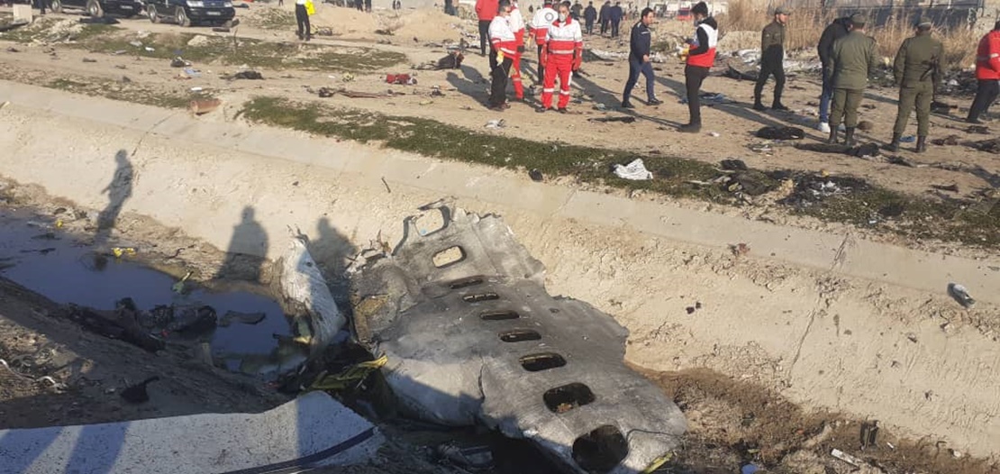 Irán certifica que el avión ucraniano fue derribado por el Ejército: 176 muertos