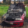 GALERÍA - Estado del coche calcinado en el Campillo (Badajoz)