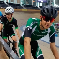 Gran actuación de los junior extremeños en el Campeonato de Pista Omnium