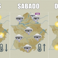 Así viene el fin de semana en Extremadura