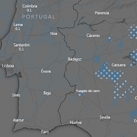 La Borrasca Gloria también podría dejar algunas nevadas en Extremadura