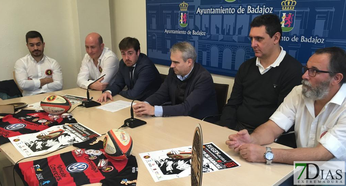 600 jugadores de rugby se darán cita en la V Convivencia Internacional Ciudad de Badajoz