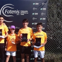 Los extremeños brillan en la Champions Bowl de tenis