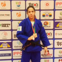 La extremeña Cristina Cabaña acaricia el oro en el Abierto de Judo de Ontivelos