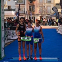 Miguel Blanco y Marta Jiménez ganan el I Duatlón Ciudad de Coria