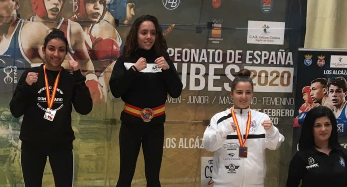 La extremeña Irina García subcampeona de España de boxeo