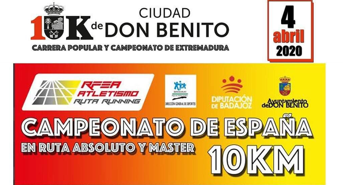 Don Benito tendrá que esperar para albergar el Campeonato de España 10 k