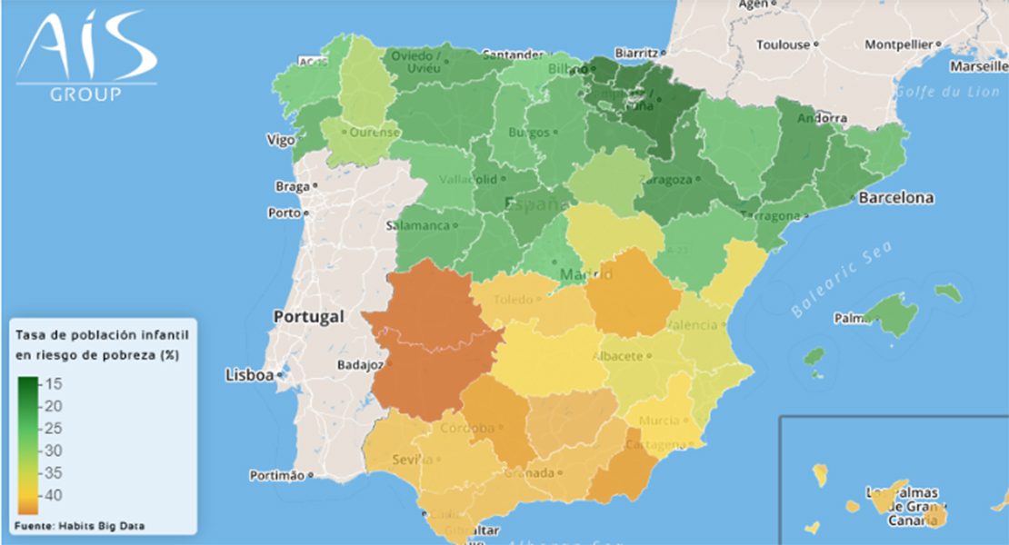 Cerca de la mitad de los menores extremeños “en riesgo de pobreza”