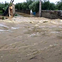 Las tormentas provocaron ayer algunas inundaciones en la región