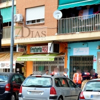 Incendio de vivienda en la barriada pacense de San Roque