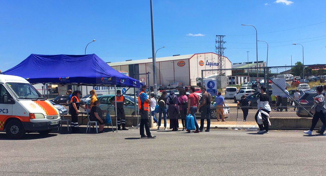 REPOR - Así se ha vivido la vuelta del &#39;mercadillo del domingo&#39; en Badajoz