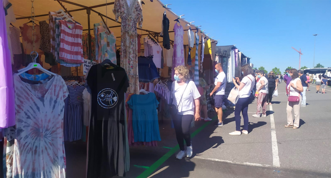 REPOR - Así se ha vivido el &#39;mercadillo del domingo&#39; tras los cambios en las medidas de seguridad