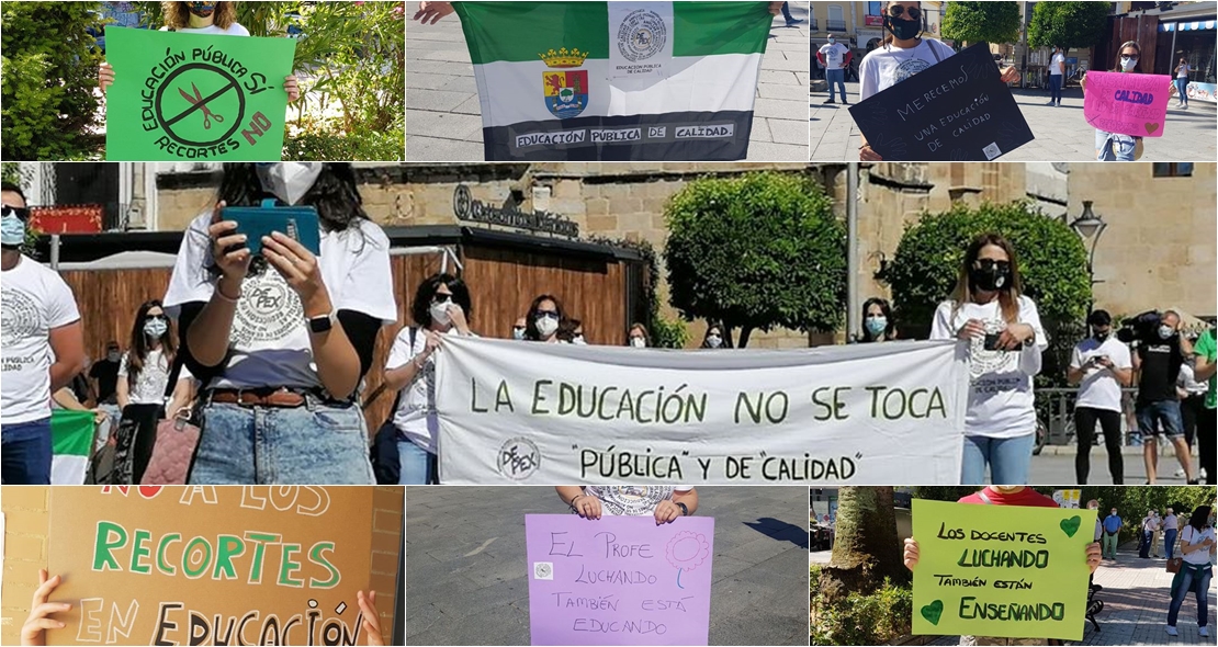 Movilizaciones ante los recortes educativos de la Junta