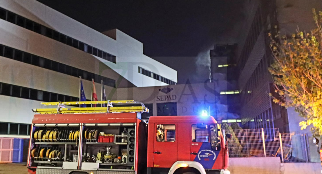 REPOR - Grave incendio de madrugada en el edificio del SEPAD en Mérida