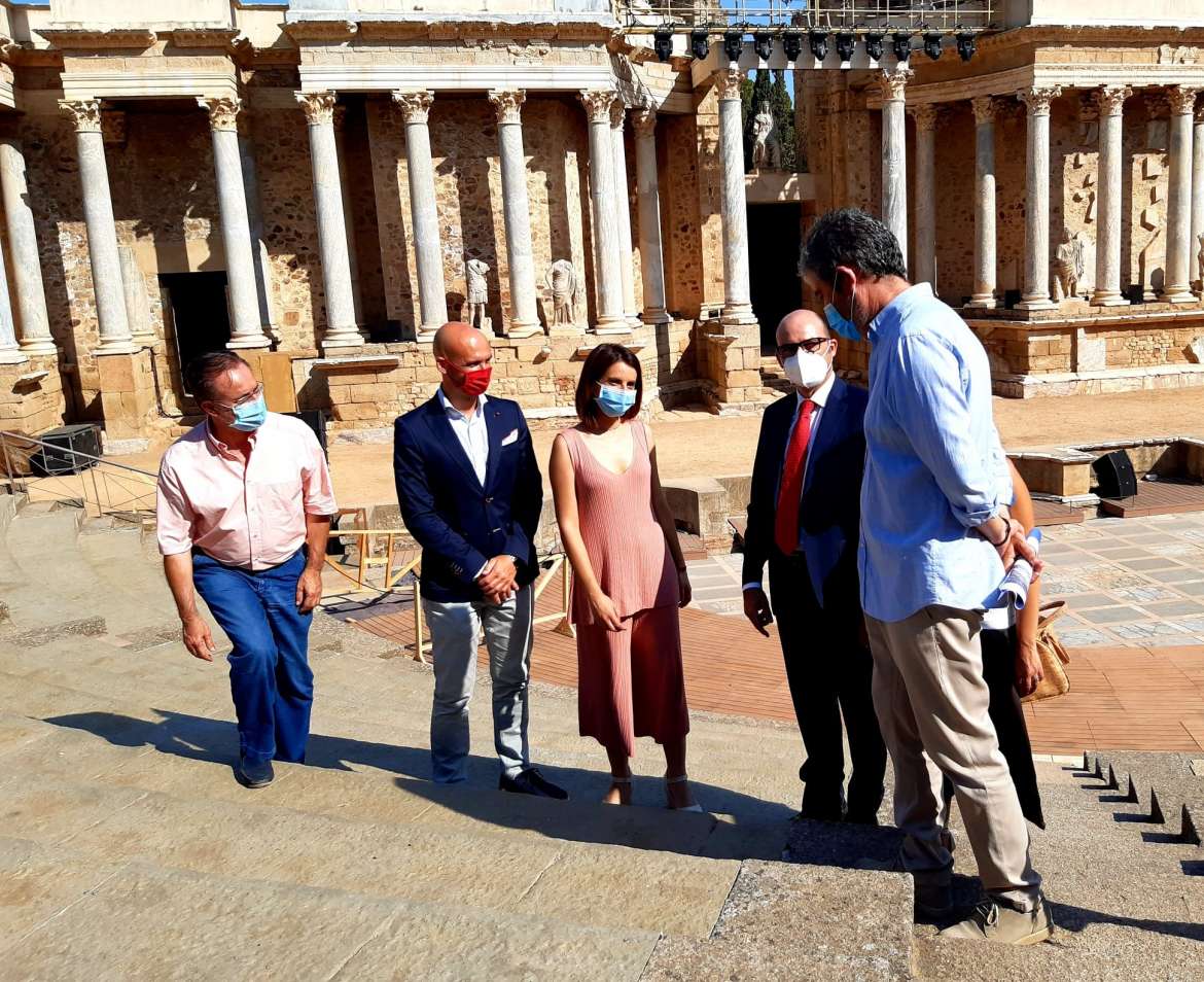 Así ha quedado el Teatro Romano de Mérida tras su remodelación