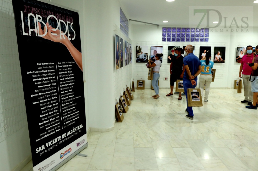 LABORES, exposición en la noche en blanco de San Vicente de Alcántara