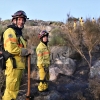 Consiguen controlar un grave incendio antes de traspasar la frontera luso/extremeña