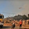 Imágenes que deja el grave incendio en la frontera con Portugal