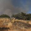 Imágenes que deja el grave incendio en la frontera con Portugal