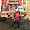 Imágenes que deja el grave incendio en la frontera con Portugal