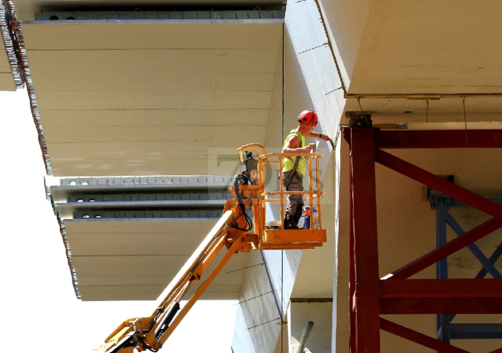 Así avanzan las obras del nuevo Puente en Badajoz