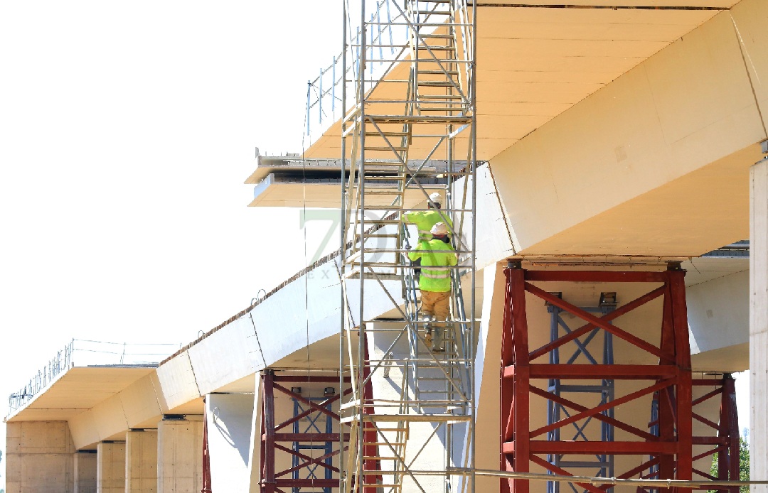 Así avanzan las obras del nuevo Puente en Badajoz