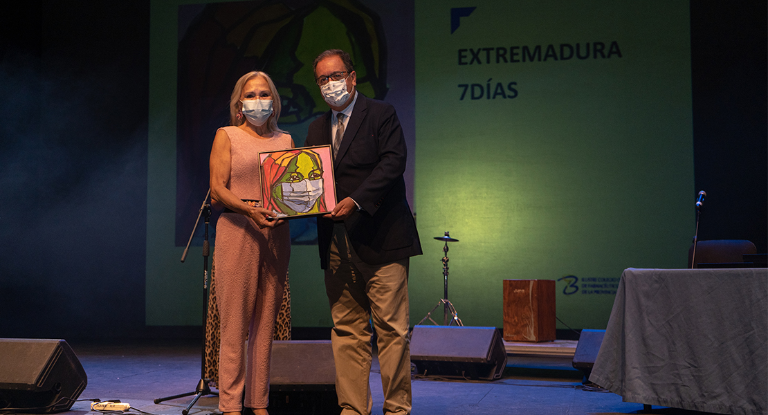 7Días recibe un premio del Colegio de Farmacéuticos de Badajoz por la cobertura durante la pandemia