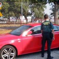 Recuperan un vehículo en un municipio cacereño robado con intimidación a una mujer en Madrid