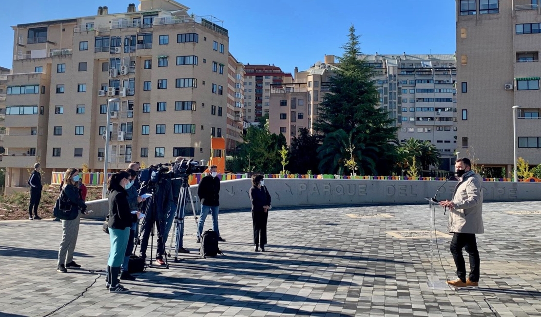 Inaugurada la ampliación del Parque del Principe en Cáceres