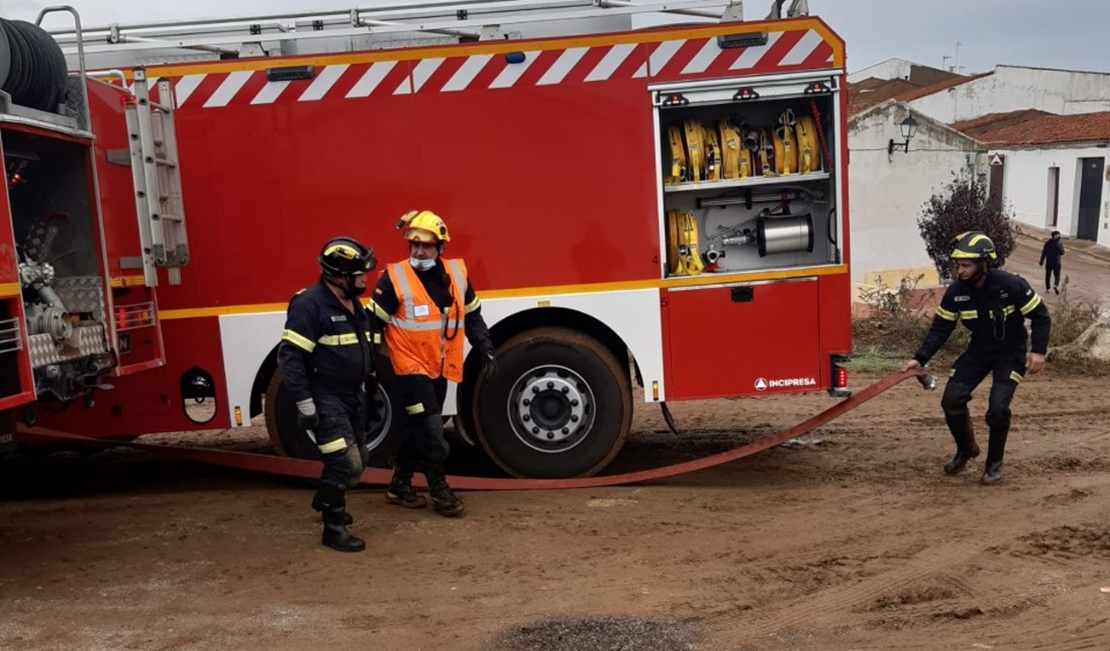 El CPEI interviene tras las inundaciones de Ribera del Fresno