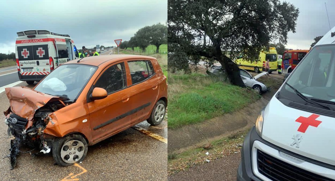 Varios heridos en un accidente de tráfico en la N-432