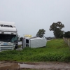 Grave accidente de tráfico entre un camión y una furgoneta en la carretera N-435