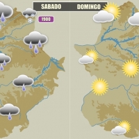 Dos fines de semana bien distintos