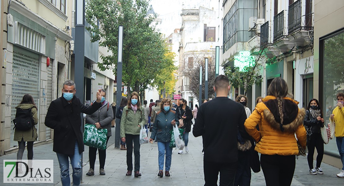 Las compras del Black Friday y el puente, culpables del aumento de contagios en Extremadura