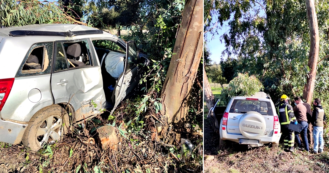 Rescatan a un hombre tras accidentarse en la BA-026