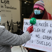 Policía Local de Alburquerque en huelga de hambre: &quot;Queremos saber dónde está nuestro dinero&quot;