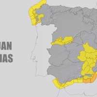 Seguirá lloviendo y mucho los próximos días en Extremadura