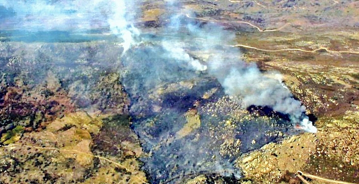 Dan por estabilizado el incendio en el Valle del Jerte