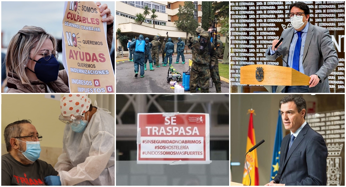 Un año de estado de alarma, medidas contra la COVID-19 y pérdidas irreparables