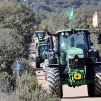 APAG muestra satisfacción por el desarrollo de la primera jornada de la tractorada a Madrid