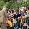 Valencia de Alcántara recibe con los brazos abiertos al Rey Felipe VI