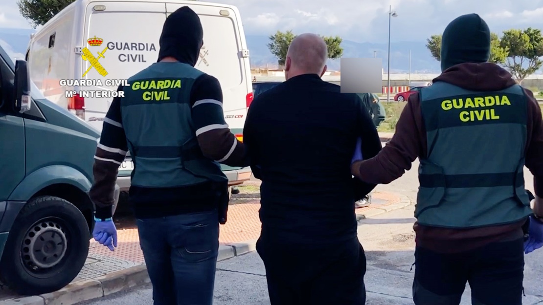 La Guardia Civil detiene a seis personas por su implicación en el asesinato de un hombre