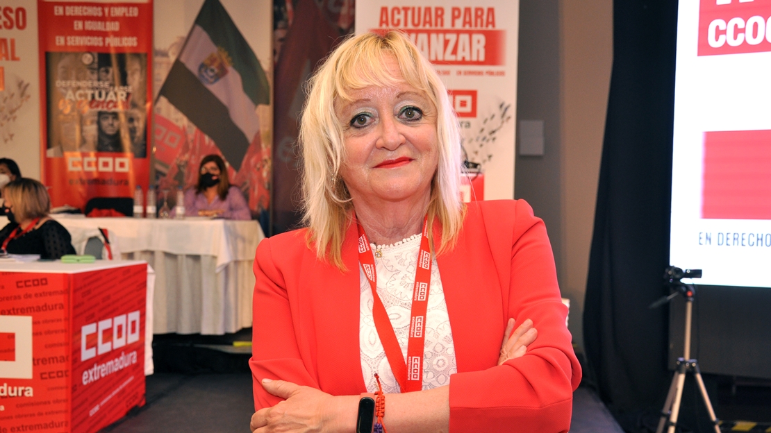 Chacón reelegida secretaria general de CCOO de Extremadura