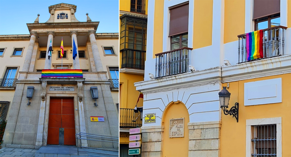 VOX exige retirar la bandera LGTBI de Delegación y del Ayto. de Badajoz