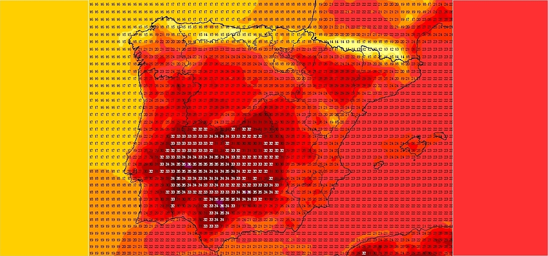 Las temperaturas podrían ganar hasta 13 grados esta semana en Extremadura